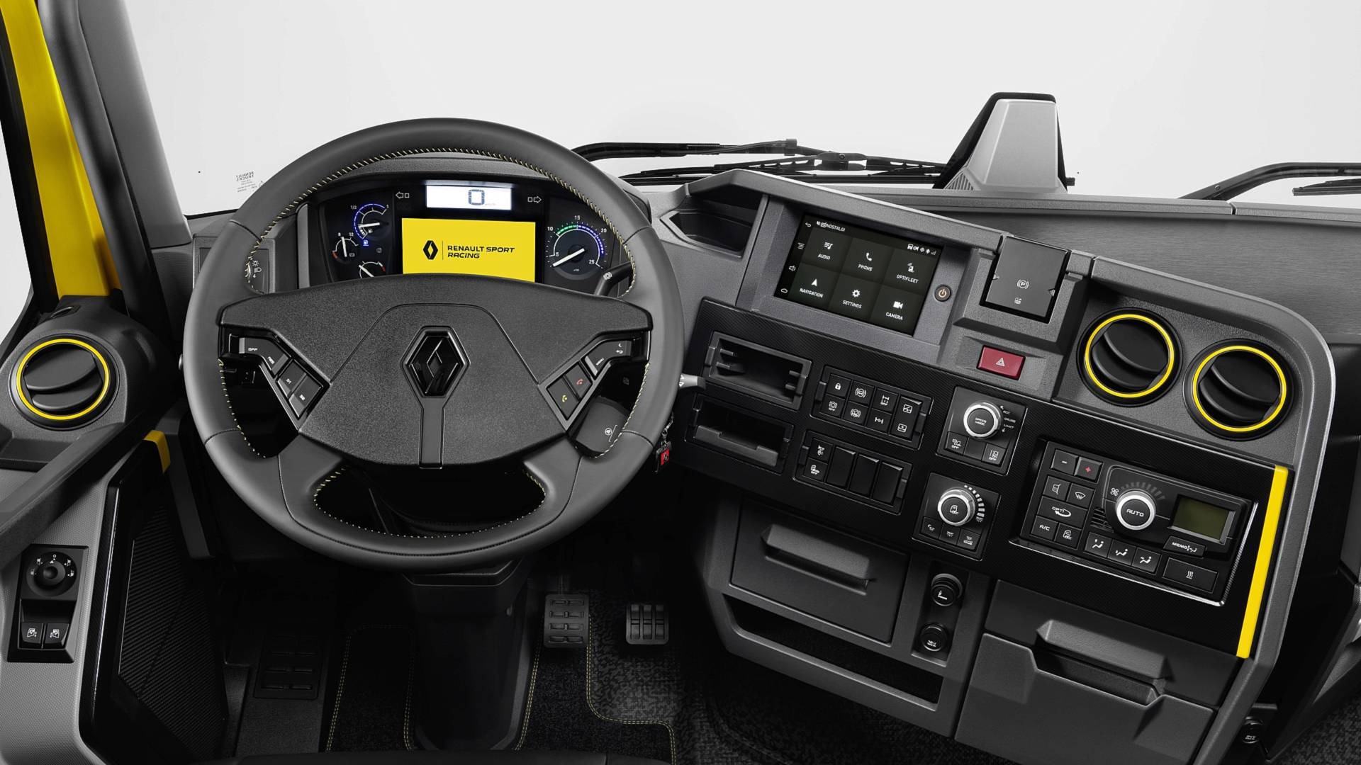 Camion Renault Sport tableau de bord