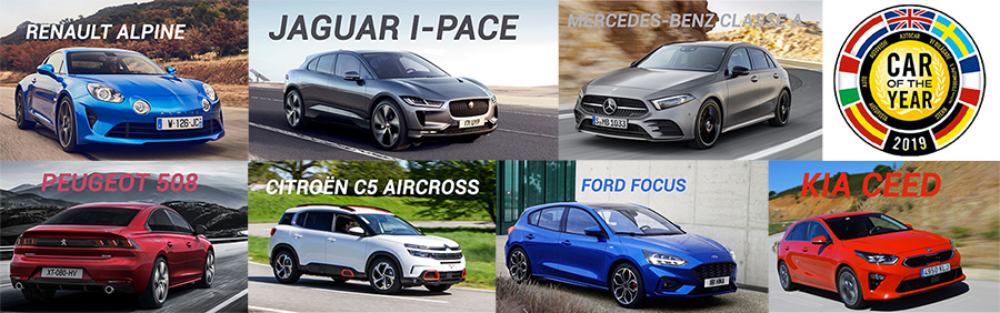 Finalistes car of the year 2019