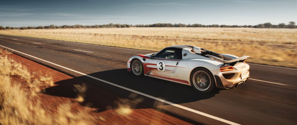 Porsche 918 : Record de vitesse