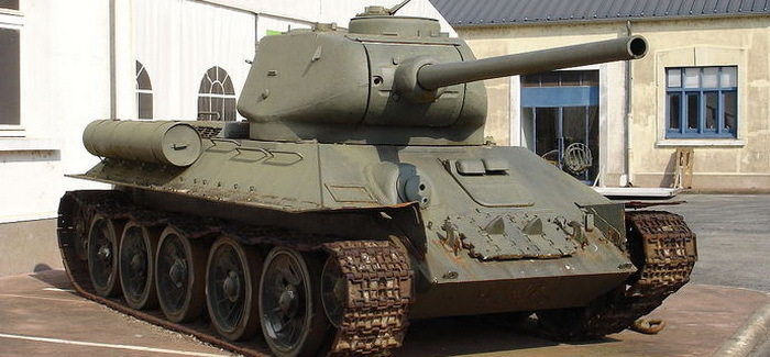 Char soviétique T34
