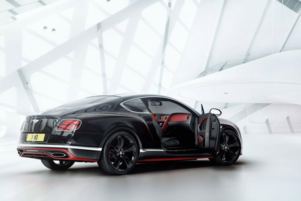 Bentley Continental GT black Speed