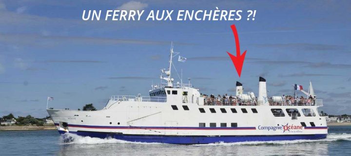 Un ferry en vente aux enchères à Lorient